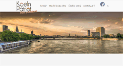 Desktop Screenshot of koelnpatriot.de